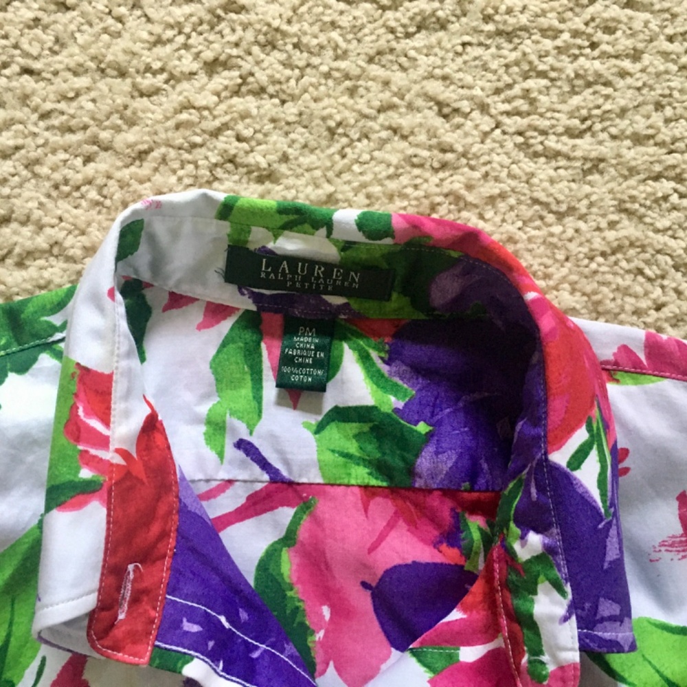 Lauren RALPH LAUREN top blouse - Picture 2 of 4